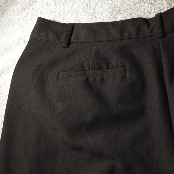 Metaphor Courtney Career Work Pants Trousers 16 P Chocolate Brown Boot Leg - Picture 8 of 10